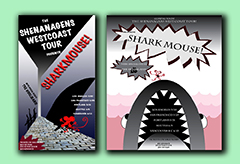 Sharkmouse Flyer and Poster